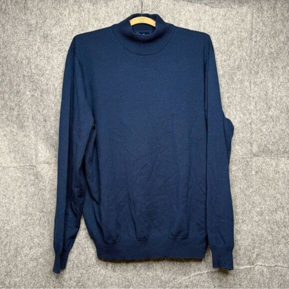 Paul Fredrick Merino Wool Mock Neck Sweater- Sz‎ XLT
